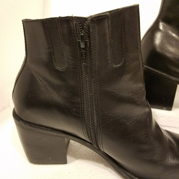 Hokus Pokus black ankle boots size 8.5 - Picture 9 of 16